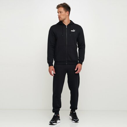 Кофта Puma Essentials Fleece Hooded Jkt - 111970, фото 2 - интернет-магазин MEGASPORT