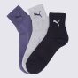 Носки Puma Short Crew 3p Unisex, фото 1 - интернет магазин MEGASPORT