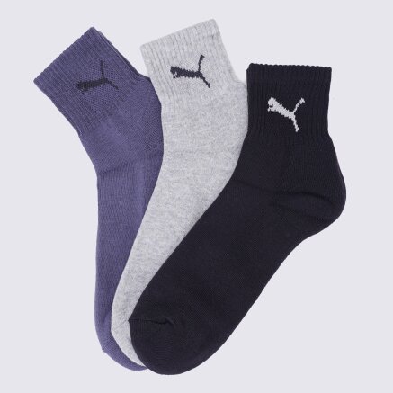 Носки Puma Short Crew 3p Unisex - 113563, фото 1 - интернет-магазин MEGASPORT