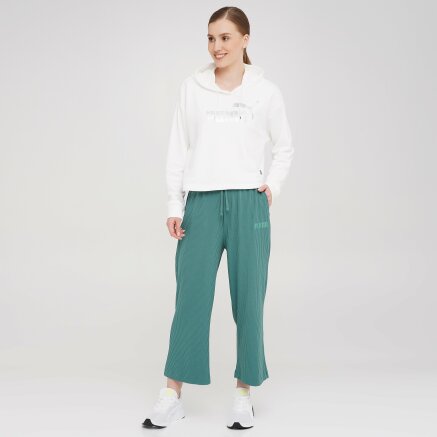 Спортивные штаны Puma Modern Basics Ribbed Wide Pants - 139968, фото 2 - интернет-магазин MEGASPORT