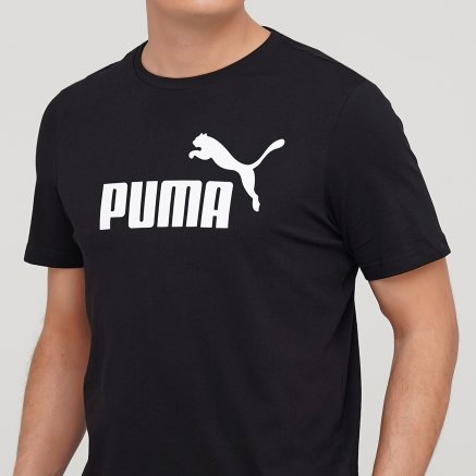 Футболка Puma Ess Logo Tee - 127991, фото 4 - интернет-магазин MEGASPORT