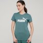 Футболка Puma Ess Logo Heather Tee, фото 1 - інтернет магазин MEGASPORT