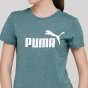 Футболка Puma Ess Logo Heather Tee, фото 4 - інтернет магазин MEGASPORT