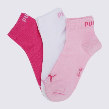 Носки Puma Unisex Quarter Plain 3p - 119809, фото 1 - интернет-магазин MEGASPORT