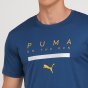 Футболка Puma Run Logo Ss Tee M, фото 4 - інтернет магазин MEGASPORT