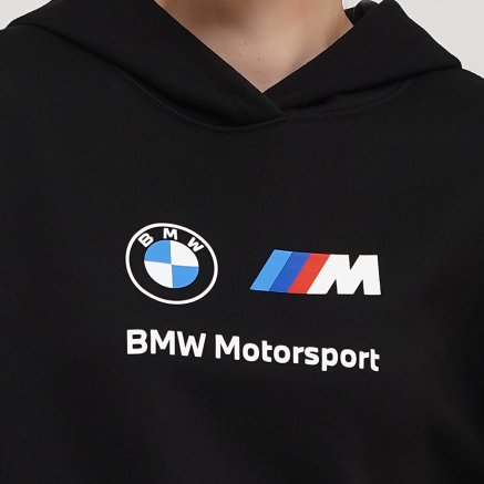 Кофта Puma BMW MMS Wmn ESS Logo Hoodie FL - 140446, фото 4 - интернет-магазин MEGASPORT