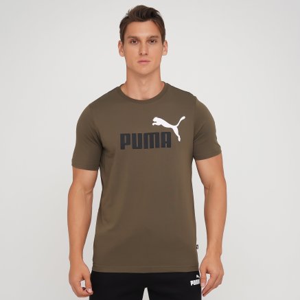 Футболка Puma Ess+ 2 Col Logo Tee - 140590, фото 1 - интернет-магазин MEGASPORT