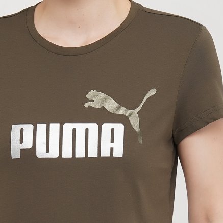 Футболка Puma Ess+ Metallic Logo Tee - 140599, фото 4 - інтернет-магазин MEGASPORT