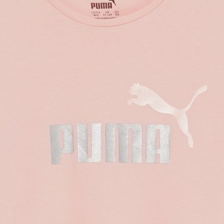 Футболка Puma дитяча Ess+ Logo Tee G - 140614, фото 3 - інтернет-магазин MEGASPORT