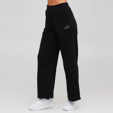Спортивні штани Puma Essentials+ Embroidered Wide Women's Pants - 140149, фото 1 - інтернет-магазин MEGASPORT