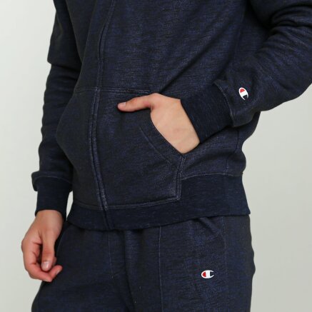 Кофта Champion Hooded Full Zip Sweatshirt - 112246, фото 4 - интернет-магазин MEGASPORT