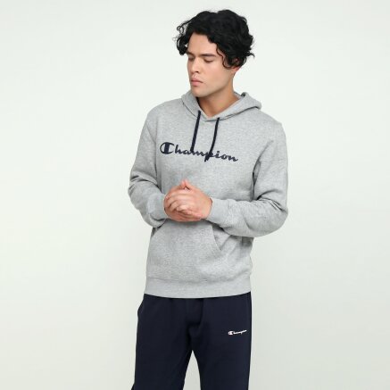 Кофта Champion Hooded Sweatshirt - 112376, фото 3 - интернет-магазин MEGASPORT