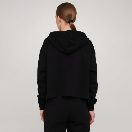 Кофта Puma Ess+ Cropped Metallic Logo Hoodie Fl - 140600, фото 6 - интернет-магазин MEGASPORT