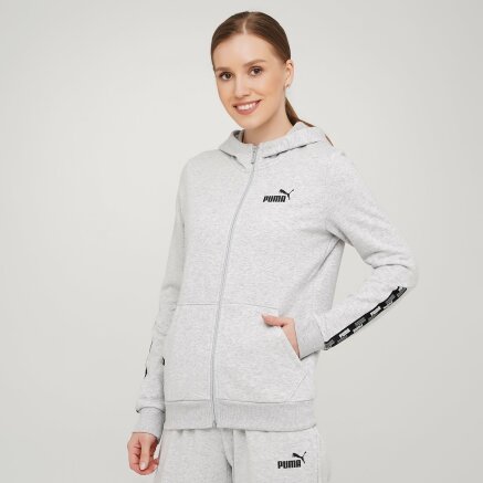 Кофта Puma Power Full-Zip Hoodie Fl - 140738, фото 1 - интернет-магазин MEGASPORT