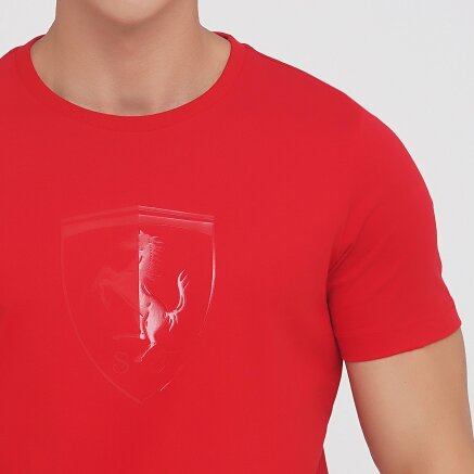 Футболка Puma Ferrari Race Tonal Big Shield Tee - 140470, фото 4 - интернет-магазин MEGASPORT