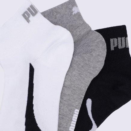 Шкарпетки Puma Unisex Lifestyle Quarter 3p - 140871, фото 3 - інтернет-магазин MEGASPORT