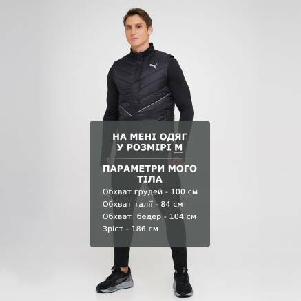 Куртка-жилет Puma Run Elevated Padded Vest M - 140408, фото 2 - интернет-магазин MEGASPORT