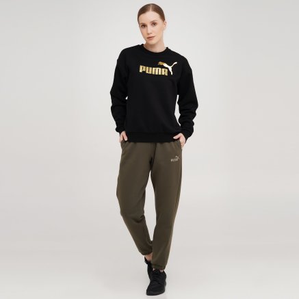 Спортивные штаны Puma ESS+ Embroidered Pants FL cl - 140786, фото 2 - интернет-магазин MEGASPORT