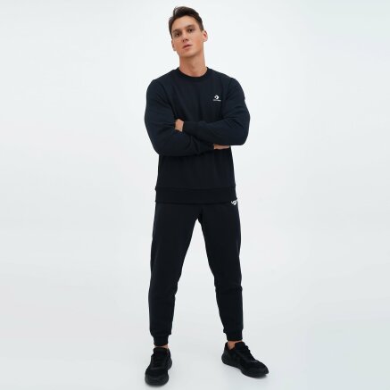 Кофта Converse Converse Emb Crew Ft - 126321, фото 3 - интернет-магазин MEGASPORT