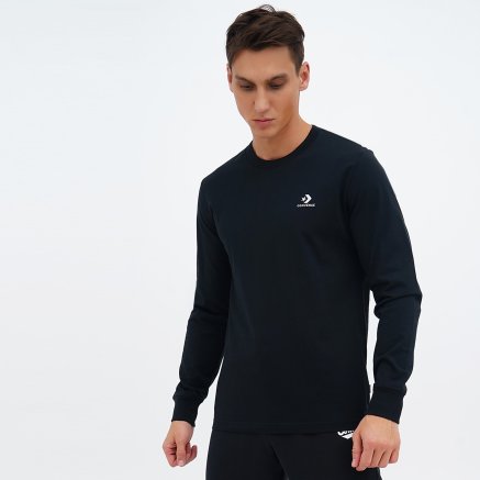 Футболка Converse Converse Foundation Ls Tee - 126318, фото 1 - інтернет-магазин MEGASPORT