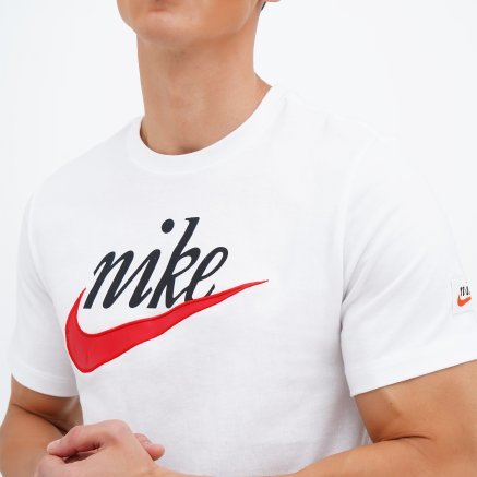 Футболка Nike M Nsw Tee Swoosh 50 Hbr - 141195, фото 6 - интернет-магазин MEGASPORT