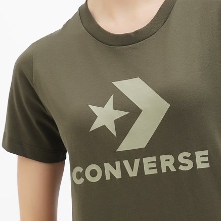 Футболка Converse Star Chevron Center Front Tee - 142443, фото 4 - інтернет-магазин MEGASPORT