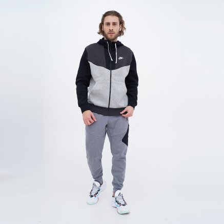 Кофта Nike M Nsw Hybrid Flc Fz Hoodie Bb - 141200, фото 3 - интернет-магазин MEGASPORT