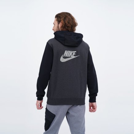 Кофта Nike M Nsw Hybrid Flc Fz Hoodie Bb - 141200, фото 2 - интернет-магазин MEGASPORT