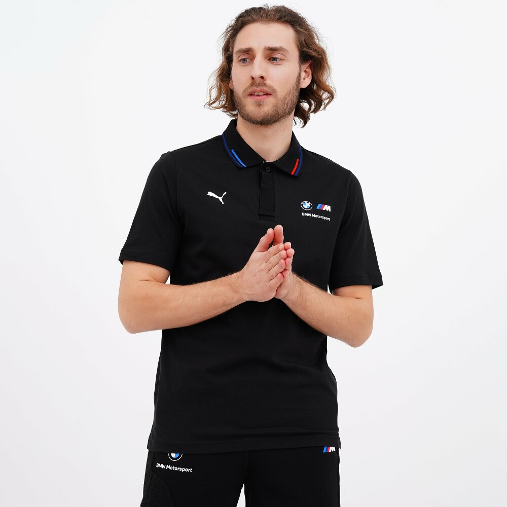 Поло Puma Bmw Mms Polo | Цвет: черный | купить в интернет-магазине ...