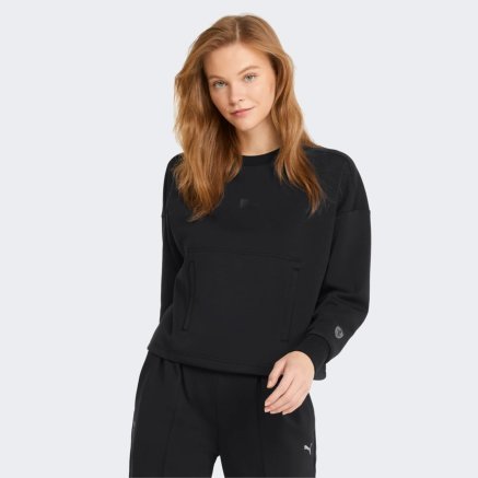 Кофта Puma Ferrari Style Wmn Swt Crew - 145335, фото 1 - интернет-магазин MEGASPORT