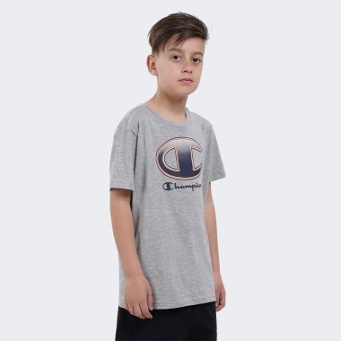 Футболки Champion детская Crewneck T-Shirt - 144730, фото 1 - интернет-магазин MEGASPORT