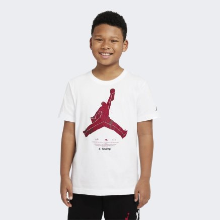 Футболка Jordan детская JUMPMAN X NIKE ACTION - 147234, фото 1 - интернет-магазин MEGASPORT