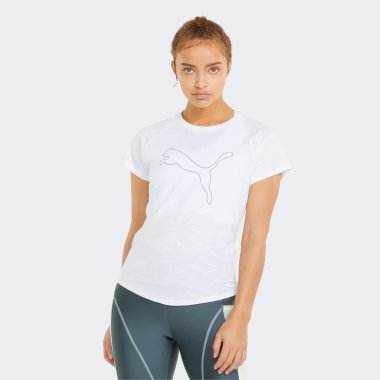Футболки Puma RUN 5K LOGO SS TEE W - 147403, фото 1 - интернет-магазин MEGASPORT