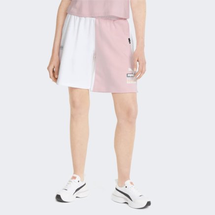 Шорты Puma Brand Love High Waist Shorts - 147427, фото 1 - интернет-магазин MEGASPORT