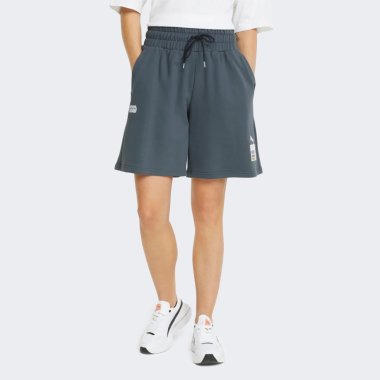Шорты Puma Brand Love High Waist Shorts - 147430, фото 1 - интернет-магазин MEGASPORT