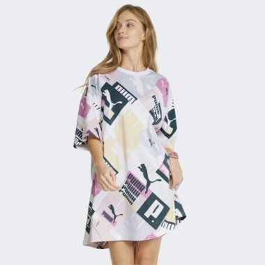 Платья puma Brand Love Tee Dress - 147431, фото 1 - интернет-магазин MEGASPORT