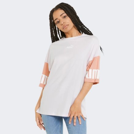 Футболка Puma Power Colorblock Tee - 147511, фото 1 - интернет-магазин MEGASPORT