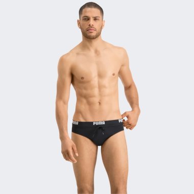 Плавки Puma SWIM MEN LOGO SWIM BRIE - 147568, фото 1 - интернет-магазин MEGASPORT