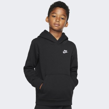 Кофты Nike детская B NSW HOODIE PO CLUB - 147599, фото 1 - интернет-магазин MEGASPORT
