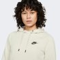 Кофта Nike W Nsw Essntl Flc Po Hoodie, фото 4 - интернет магазин MEGASPORT