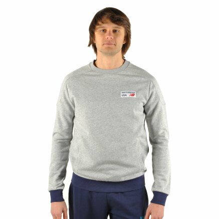 Кофта New Balance Sweatshirt - 87210, фото 4 - интернет-магазин MEGASPORT