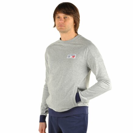 Кофта New Balance Sweatshirt - 87210, фото 5 - интернет-магазин MEGASPORT