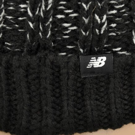Шапка New Balance Winter Pom Beanie - 105545, фото 6 - интернет-магазин MEGASPORT