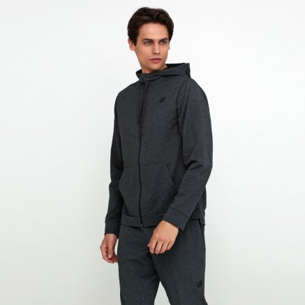 Кофта New Balance Ltwt Fz Hoodie - 116757, фото 1 - інтернет-магазин MEGASPORT