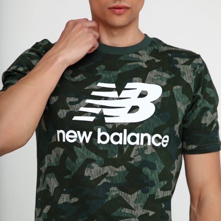 Футболка New Balance Essentials Logo - 116784, фото 4 - интернет-магазин MEGASPORT