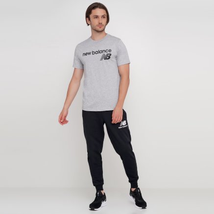 Спортивные штаны New Balance Essentials Stacked Logo - 124782, фото 2 - интернет-магазин MEGASPORT