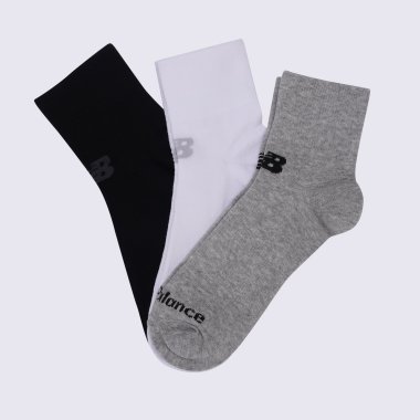 Шкарпетки New Balance Performance Cotton Flat Knit Ankle 3 Pair - 122574, фото 1 - інтернет-магазин MEGASPORT