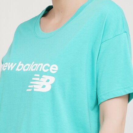 Футболка New Balance Nb Classic Core Stacked - 134341, фото 4 - интернет-магазин MEGASPORT