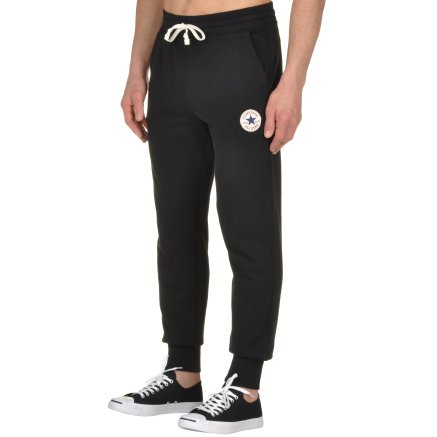 Спортивные штаны Converse Core Rib Cuff Pant - 93267, фото 2 - интернет-магазин MEGASPORT