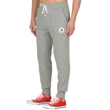Спортивные штаны Converse Core Rib Cuff Pant - 93268, фото 2 - интернет-магазин MEGASPORT